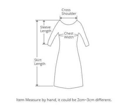 таблица для выбора размера платья